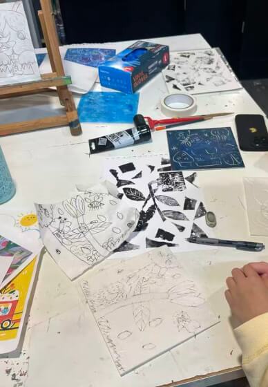 Creative Printmaking Workshop for Kids