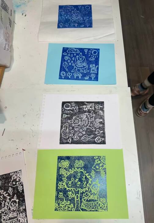 Creative Printmaking Workshop for Kids