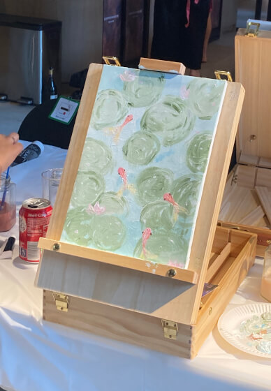 Creative Workshop Day with Shopping: Acrylic Painting Workshop