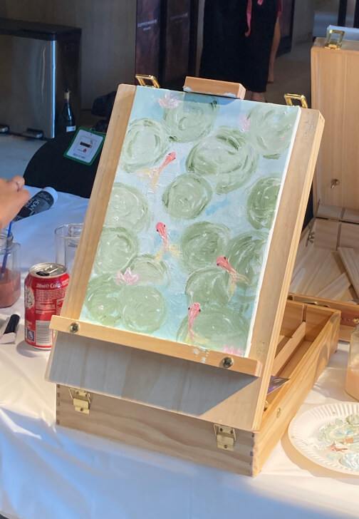 Creative Workshop Day with Shopping: Acrylic Painting Workshop