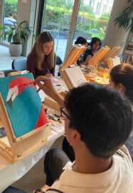 Creative Workshop Day with Shopping: Acrylic Painting Workshop