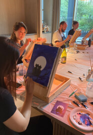 Creative Workshop Day with Shopping: Acrylic Painting Workshop