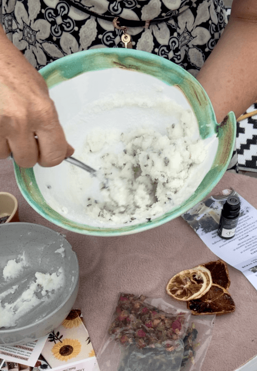 Creative Workshop Day with Shopping: Bath and Body Workshop