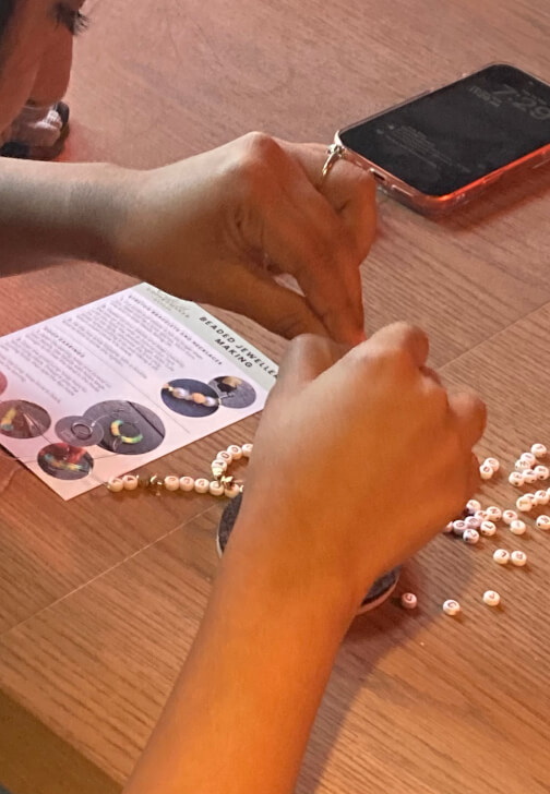 Creative Workshop Day with Shopping: Jewellery Workshop