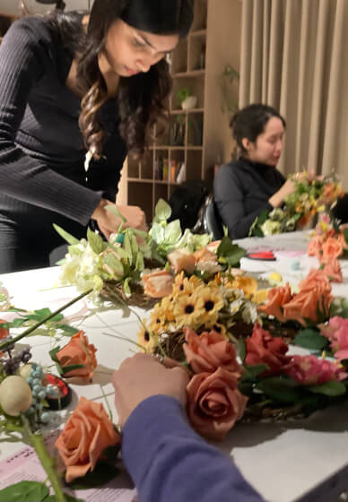 Creative Workshop Day with Shopping: Wreath-Making Workshop