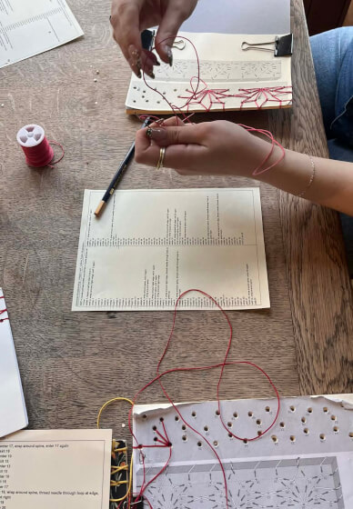 Creative Workshop: Japanese Stab Binding