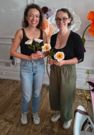 Crepe Paper Icelandic Poppy Workshop