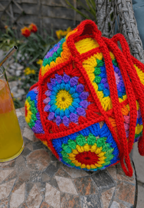 Crochet Class Sunflower Bag 2 Week Course