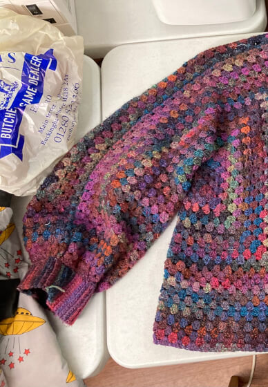 Crochet Hexagon Cardigan Workshop
