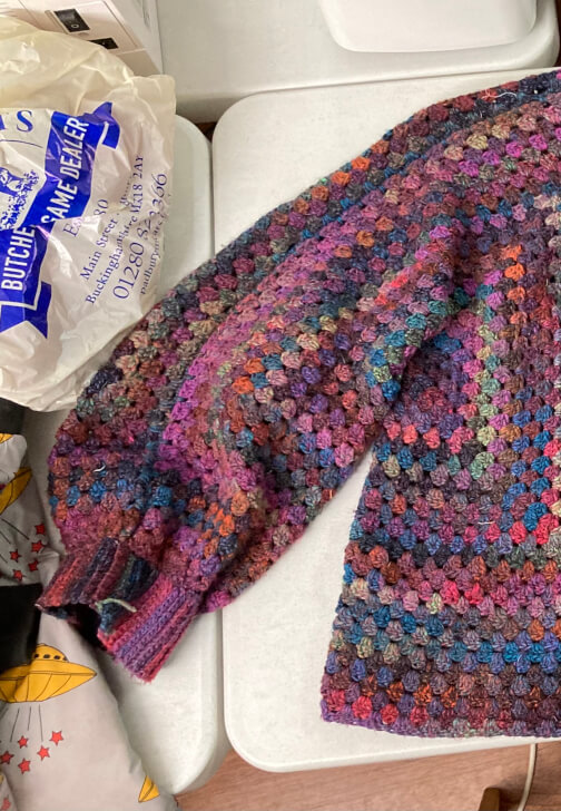 Crochet Hexagon Cardigan Workshop