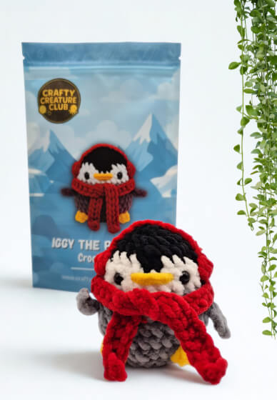 Crochet Kit - Iggy the Penguin