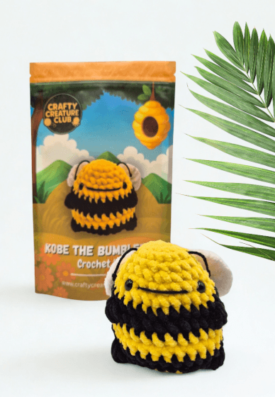 Crochet Kit - Kobe the Bumblebee