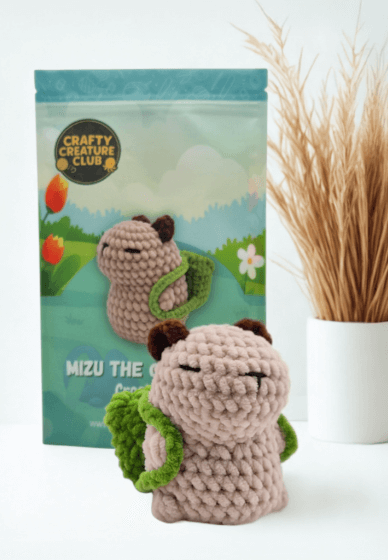 Crochet Kit - Mizu the Capybara