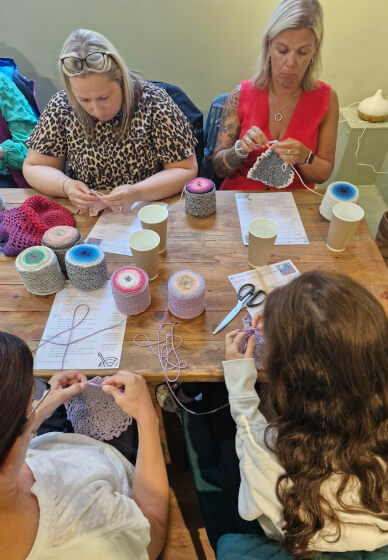 Crochet String Bag Workshop