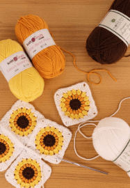 Crochet Workshop - Sunflower Bag 2 Week Course