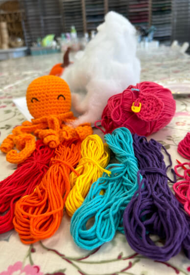 Crochet Your Own Amigurumi Octopus Workshop