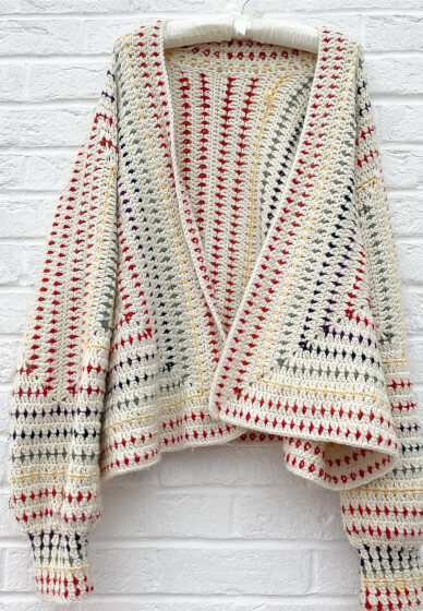 Crochet Your Own Hex Cardigan 4-Week Course
