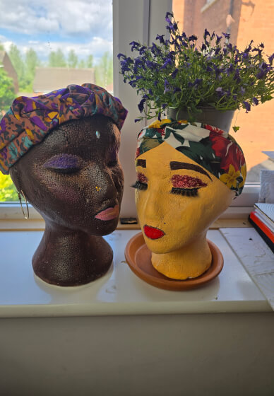 Crown and Bloom: Paint Your Own Mannequin Head Experience