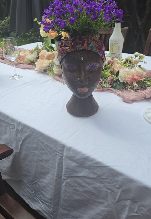 Crown and Bloom: Paint Your Own Mannequin Head Experience