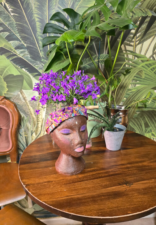 Crown and Bloom: Paint Your Own Mannequin Head Planter Experience