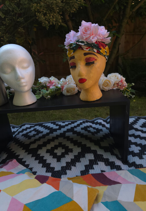 Crown and Bloom: Paint Your Own Mannequin Head Planter Workshop