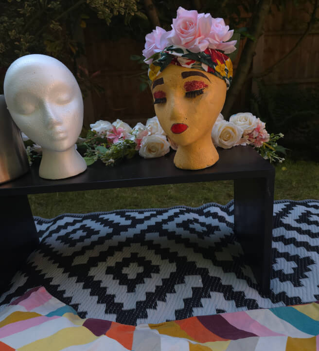 Crown and Bloom: Paint Your Own Mannequin Head Planter Workshop