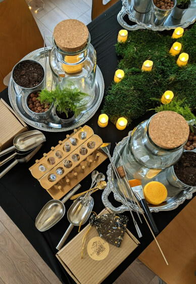 Crystal Garden Terrarium Workshop