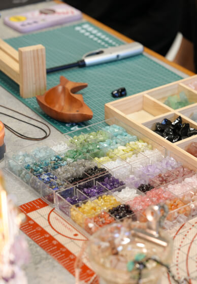 Crystal Jewellery Weaving Workshop - Design Your Own Piece