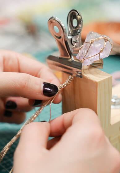 Crystal Jewellery Weaving Workshop - Design Your Own Piece