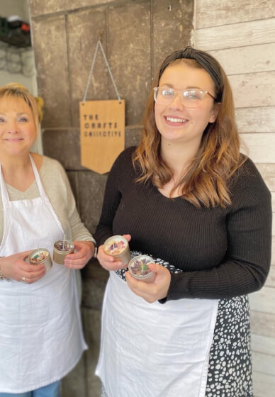 Crystal Soy Wax Candle Making Workshop