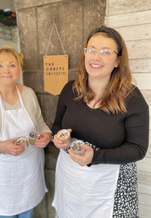 Crystal Soy Wax Candle Making Workshop