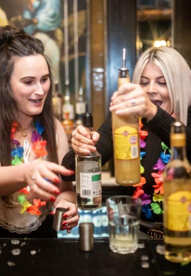 Cuban Cocktail Masterclass with Two Course Meal