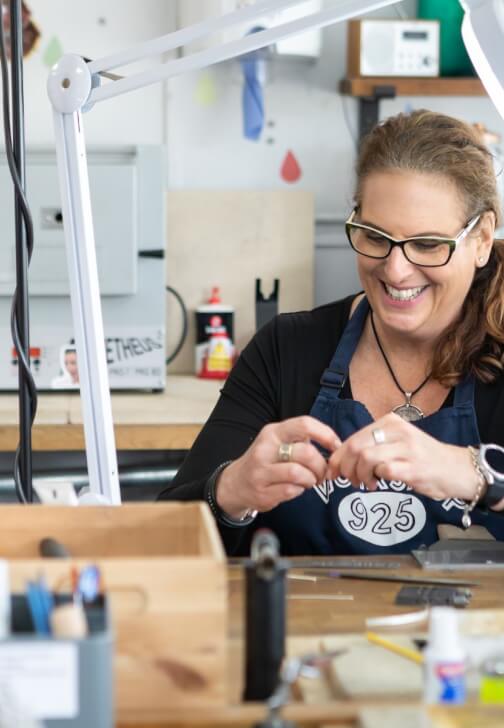 Custom Silver Charm Ring Making Workshop