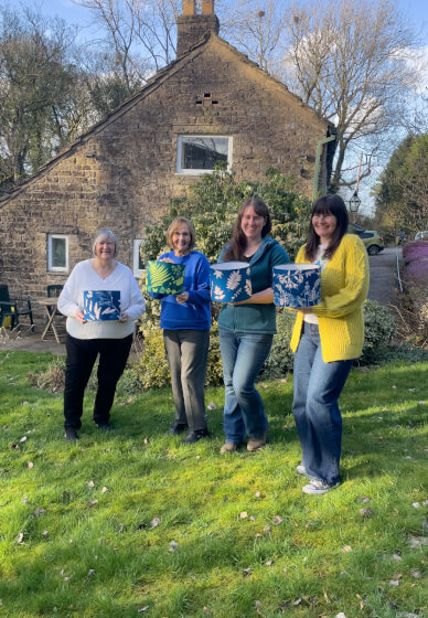 Cyanotype Lampshade Workshop