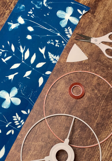 Cyanotype Lampshade Workshop