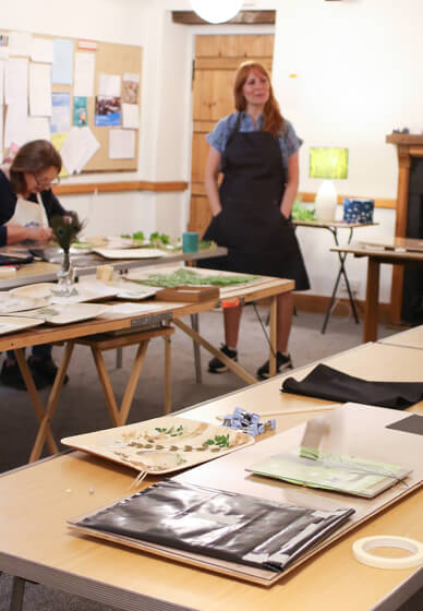 Cyanotype Lampshade Workshop
