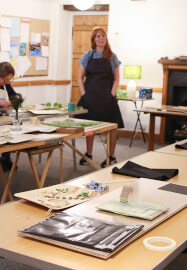 Cyanotype Lampshade Workshop