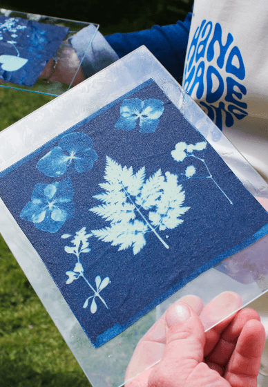 Cyanotype Lampshade Workshop
