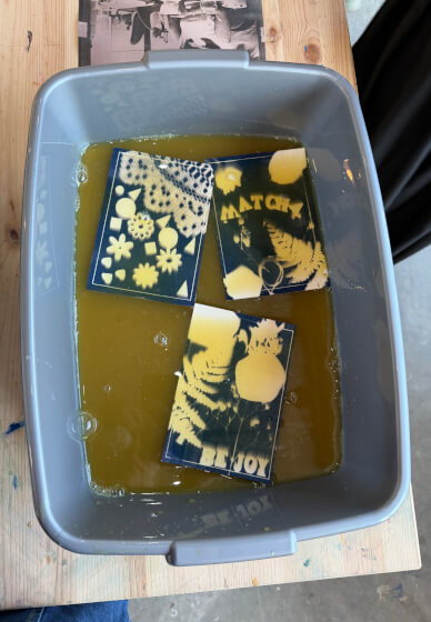 Cyanotype Toning Workshop and Matcha Ritual