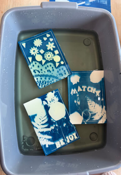 Cyanotype Toning Workshop and Matcha Ritual