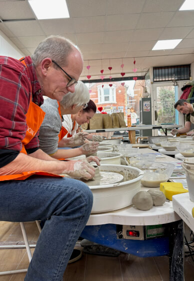 Dad and Me Pottery Wheel Taster Class