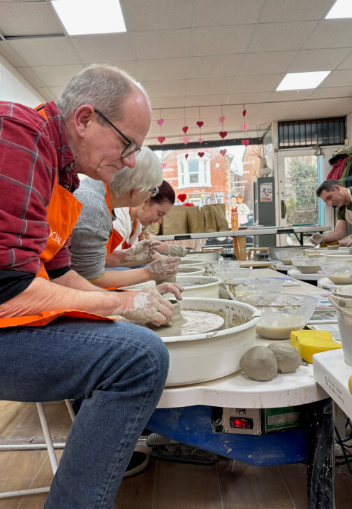 Dad and Me Pottery Wheel Taster Class