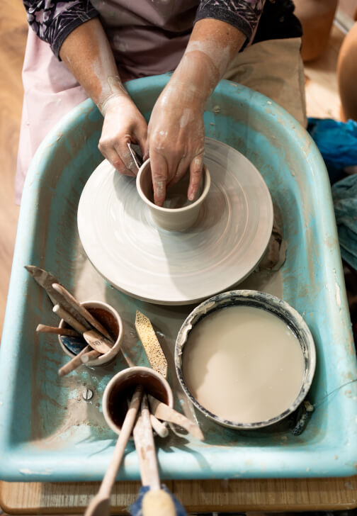 Dad and Me Pottery Wheel Taster Class