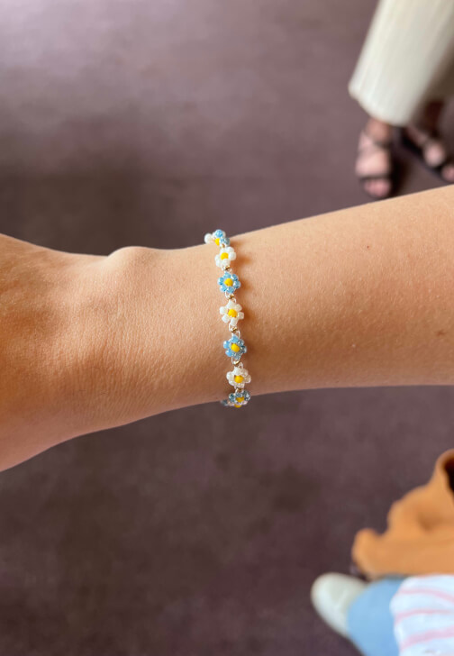 Daisy Chain Seed Bead Bracelet Workshop