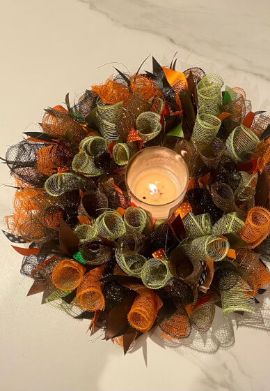Deco Mesh Seasonal Wreath Workshop