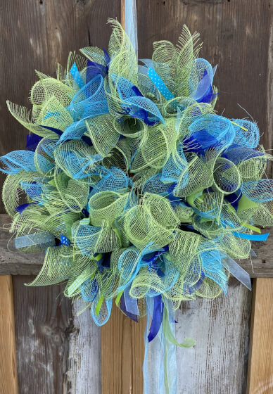 Deco Mesh Seasonal Wreath Workshop