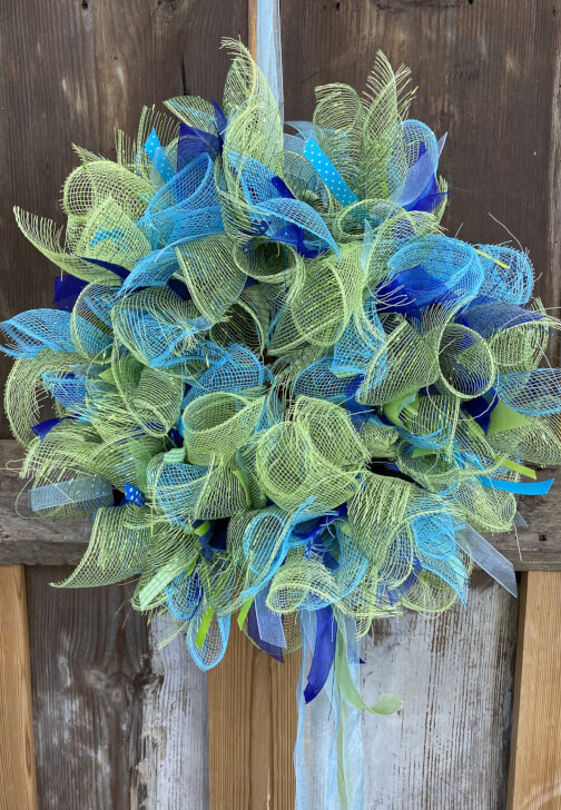 Deco Mesh Seasonal Wreath Workshop
