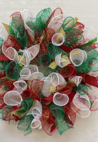 Deco Mesh Seasonal Wreath Workshop