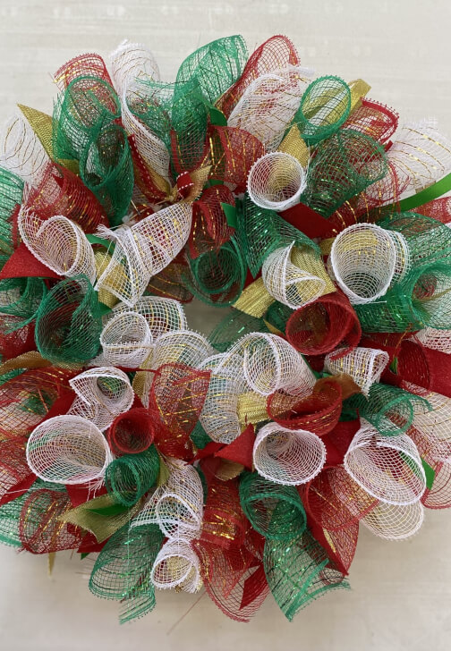 Deco Mesh Seasonal Wreath Workshop