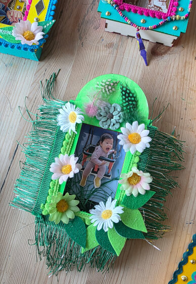 Decorate a Photo Shrine - a Joyful Craft Workshop